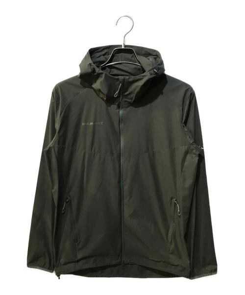 MAMMUT（マムート）MAMMUT (マムート) GRANITE SO Hooded Jacket AF グリーン サイズ:Lの古着・服飾アイテム