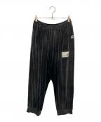 MIHARA YASUHIROミハラヤスヒロ）の古着「Sun faded Like Velour Pants」｜グレー