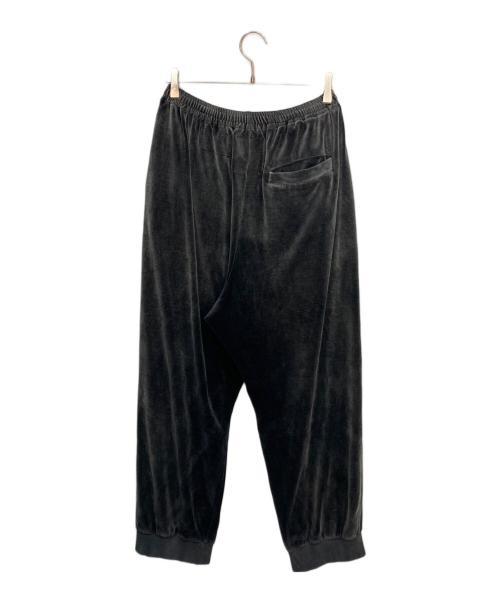 MIHARA YASUHIRO（ミハラヤスヒロ）MIHARA YASUHIRO (ミハラヤスヒロ) Sun faded Like Velour Pants グレー サイズ:44の古着・服飾アイテム