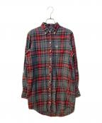 FRED PERRYフレッドペリー）の古着「Grey Stewart Boyfriend Fit Shirtdress」｜グレー