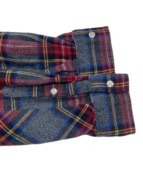 FRED PERRY（フレッドペリー）FRED PERRY (フレッドペリー) Grey Stewart Boyfriend Fit Shirtdress グレー サイズ:UK8の古着・服飾アイテム