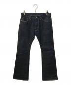 THE FLAT HEADザ・フラットヘッド）の古着「フレアデニムパンツ」｜インディゴ