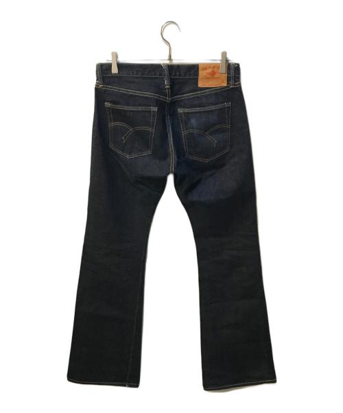 THE FLAT HEAD（ザ・フラットヘッド）THE FLAT HEAD (ザ・フラットヘッド) フレアデニムパンツ インディゴ サイズ:W32×L36の古着・服飾アイテム