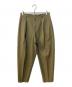 MOGA（モガ）の古着「テックツイルカーヴィーパンツ」｜オリーブ
