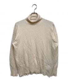 JOURNAL STANDARD（ジャーナルスタンダード）の古着「カシミヤ タートルネックプルオーバー」｜ホワイト