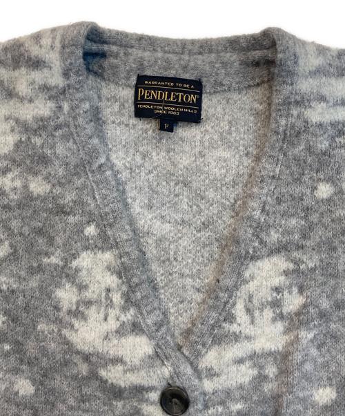 PENDLETON（ペンドルトン）PENDLETON (ペンドルトン) ニットカーディガン グレー サイズ:Freeの古着・服飾アイテム