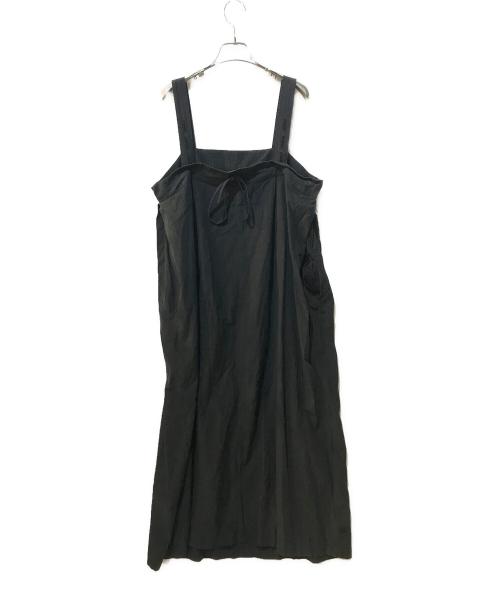 journal standard luxe（ジャーナルスタンダード ラックス）journal standard luxe (ジャーナルスタンダード ラックス) ミリタリークロスベアワンピース ブラック サイズ:Freeの古着・服飾アイテム