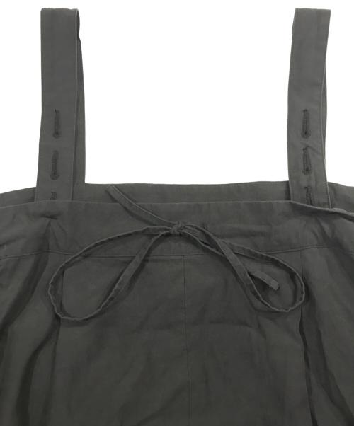 journal standard luxe（ジャーナルスタンダード ラックス）journal standard luxe (ジャーナルスタンダード ラックス) ミリタリークロスベアワンピース ブラック サイズ:Freeの古着・服飾アイテム