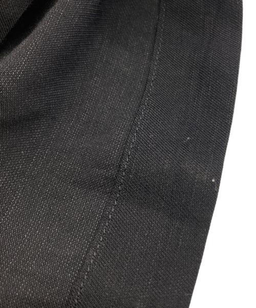 VERMEIL par iena（ヴェルメイユ パー イエナ）VERMEIL par iena (ヴェルメイユ パー イエナ) トリアセリネン リラックス パンツ ブラック サイズ:Lの古着・服飾アイテム