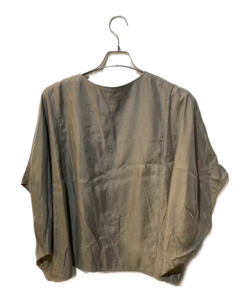 MOGA（モガ）MOGA (モガ) キュプラツイルライトブルゾン ベージュ サイズ:Freeの古着・服飾アイテム