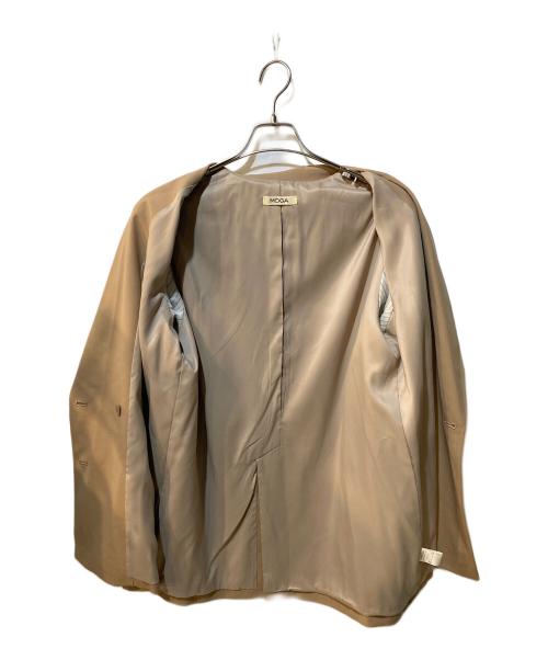 MOGA（モガ）MOGA (モガ) ダブルジャケット ベージュ サイズ:13の古着・服飾アイテム