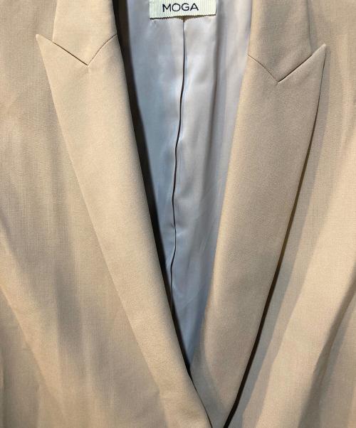 MOGA（モガ）MOGA (モガ) ダブルジャケット ベージュ サイズ:13の古着・服飾アイテム