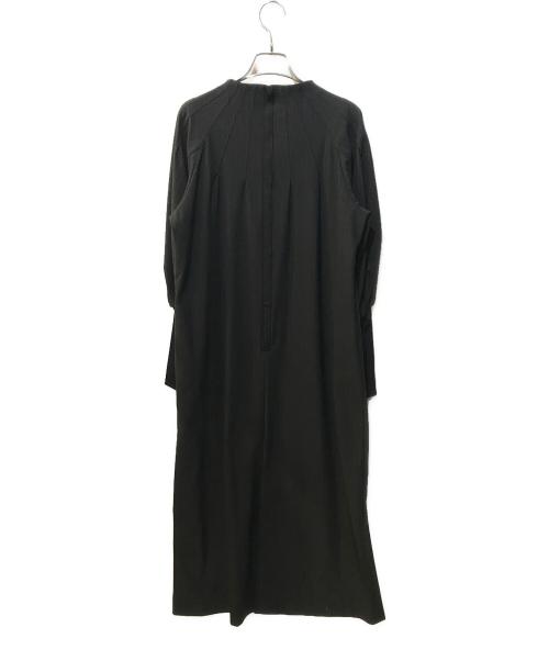 Room no.8（ルームエイト）Room no.8 (ルームエイト) CHALK ST RADIATION ギャザードレス ブラック サイズ:2の古着・服飾アイテム