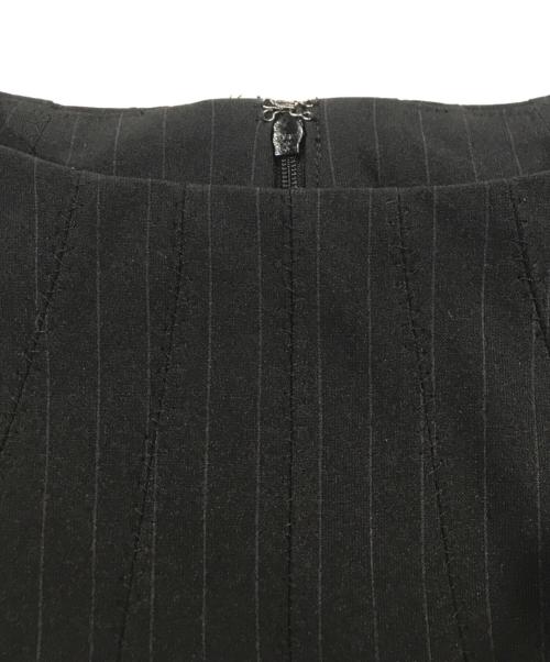 Room no.8（ルームエイト）Room no.8 (ルームエイト) CHALK ST RADIATION ギャザードレス ブラック サイズ:2の古着・服飾アイテム