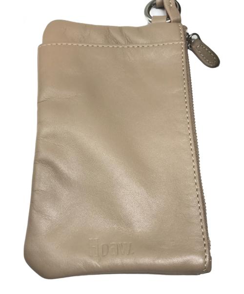 Hoaw（ハァウ）Hoaw (ハァウ) ワンショルダーバッグ ベージュの古着・服飾アイテム