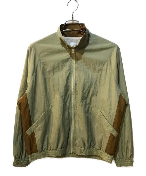 6(ROKU) BEAUTY&YOUTH（ロク ビューティーアンドユース）6(ROKU) BEAUTY&YOUTH (ロク ビューティーアンドユース) ナイロン バイカラー ブルゾン オリーブ サイズ:38の古着・服飾アイテム