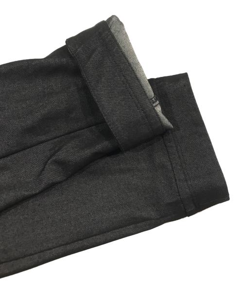 CELFORD（セルフォード）CELFORD (セルフォード) ペプラムデザインデニムワンピース ブラック サイズ:36の古着・服飾アイテム