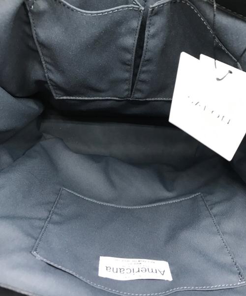Americana（アメリカーナ）Americana (アメリカーナ) SALON adam et rope' (サロンアダムエロペ) 別注MATCHING BAG ホワイト 未使用品の古着・服飾アイテム