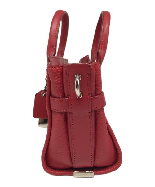COACH（コーチ）COACH (コーチ) スワッガー20 2way ショルダーバッグ レッドの古着・服飾アイテム