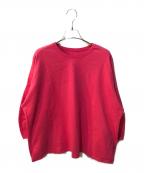nest Robeネストローブ）の古着「天竺ランタンスリーブプルオーバー」｜ピンク