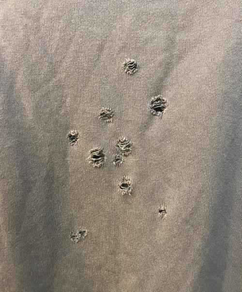 NUMBER (N)INE（ナンバーナイン）NUMBER (N)INE (ナンバーナイン) 散弾スカルスウェット ブラウンの古着・服飾アイテム