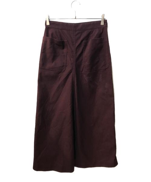 TAKESHI KOSAKA by Y's Pink Label（タケシコウサカ バイ ワイズピンクレーベル）TAKESHI KOSAKA by Y's Pink Label (タケシコウサカ バイ ワイズピンクレーベル) マキシフレアスカート レッド サイズ:1の古着・服飾アイテム