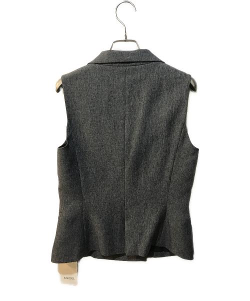 Snidel（スナイデル）Snidel (スナイデル) スタンダードジレ グレー サイズ:Free 未使用品の古着・服飾アイテム