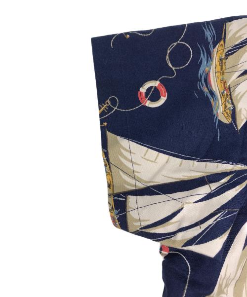 POLO RALPH LAUREN（ポロ・ラルフローレン）POLO RALPH LAUREN (ポロ・ラルフローレン) CLASSIC FIT NAUTICAL OXFORD SHIRT ネイビー サイズ:L 未使用品の古着・服飾アイテム