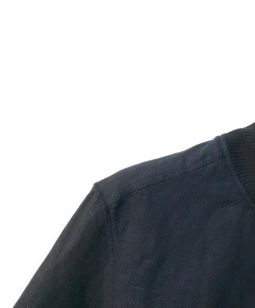 BANANA REPUBLIC（バナナリパブリック）BANANA REPUBLIC (バナナリパブリック) コットンリネンボンバー ジャケット ネイビー サイズ:M 未使用品の古着・服飾アイテム