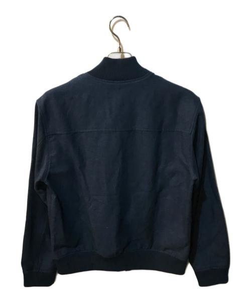 BANANA REPUBLIC（バナナリパブリック）BANANA REPUBLIC (バナナリパブリック) コットンリネンボンバー ジャケット ネイビー サイズ:M 未使用品の古着・服飾アイテム