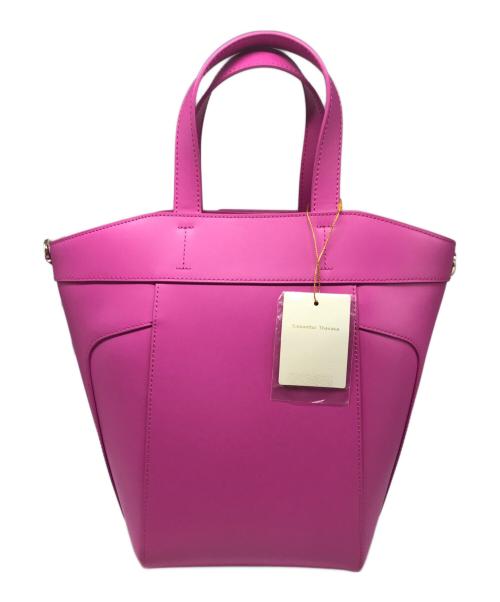 Samantha Thavasa（サマンサタバサ）Samantha Thavasa (サマンサタバサ) ベルトパドロック ハンドバッグ ピンク 未使用品の古着・服飾アイテム