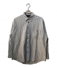 Essay（エッセイ）の古着「BIG SHIRT」｜グレー