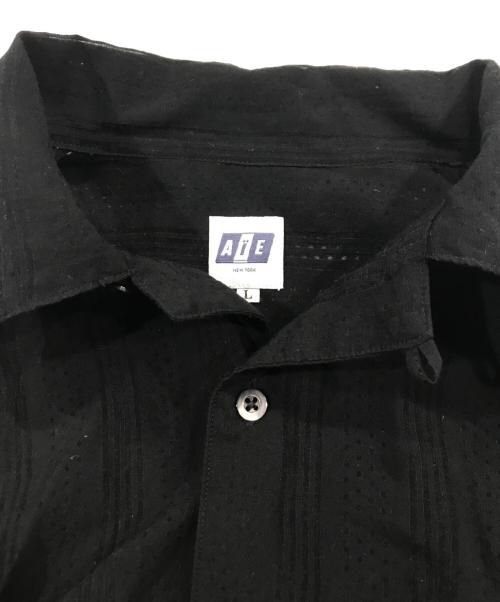 AiE（エーアイイー）AiE (エーアイイー) ペインターシャツ ブラック サイズ:Lの古着・服飾アイテム