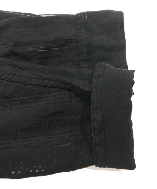 AiE（エーアイイー）AiE (エーアイイー) ペインターシャツ ブラック サイズ:Lの古着・服飾アイテム