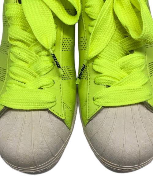 adidas（アディダス）adidas (アディダス) PALACE SUPER STAR イエロー サイズ:27cmの古着・服飾アイテム