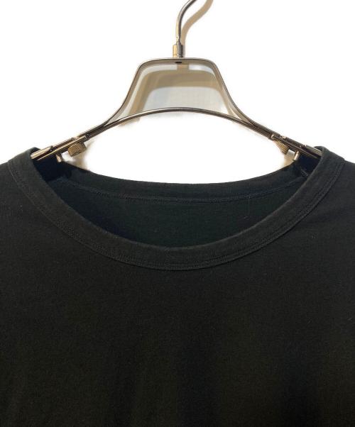 GROUND Y（グラウンドワイ）GROUND Y (グラウンドワイ) 釦開閉 ジャンボカットソー半袖 ブラック サイズ:3の古着・服飾アイテム