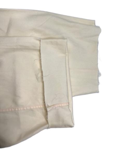 COMME des GARCONS HOMME PLUS（コムデギャルソンオムプリュス）COMME des GARCONS HOMME PLUS (コムデギャルソンオムプリュス) ノーカラーシャツ アイボリー サイズ:Mの古着・服飾アイテム