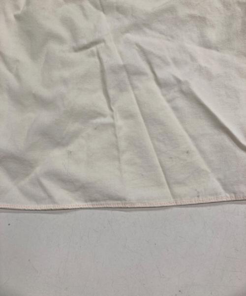 COMME des GARCONS HOMME PLUS（コムデギャルソンオムプリュス）COMME des GARCONS HOMME PLUS (コムデギャルソンオムプリュス) ノーカラーシャツ アイボリー サイズ:Mの古着・服飾アイテム