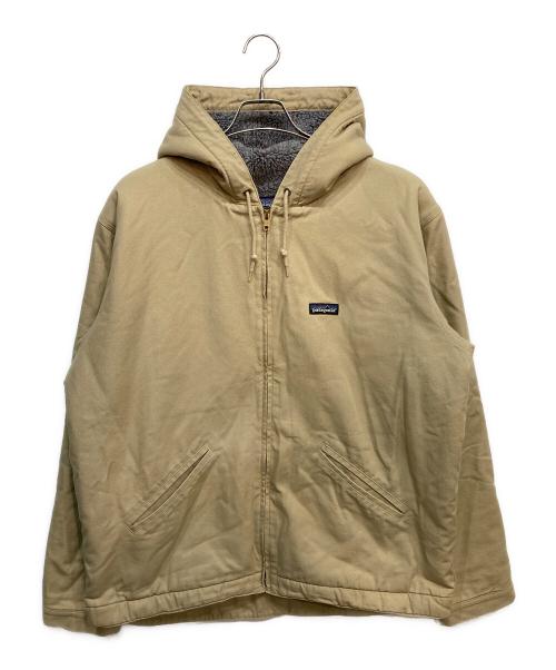 Patagonia（パタゴニア）Patagonia (パタゴニア) Lined Canvas Hoody ベージュ サイズ:XLの古着・服飾アイテム