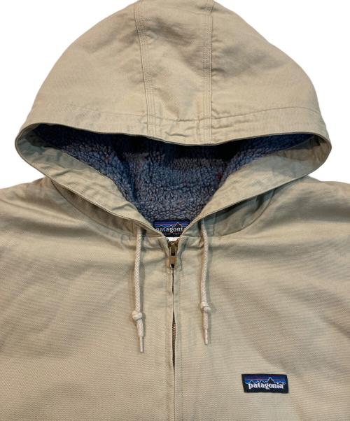 Patagonia（パタゴニア）Patagonia (パタゴニア) Lined Canvas Hoody ベージュ サイズ:XLの古着・服飾アイテム