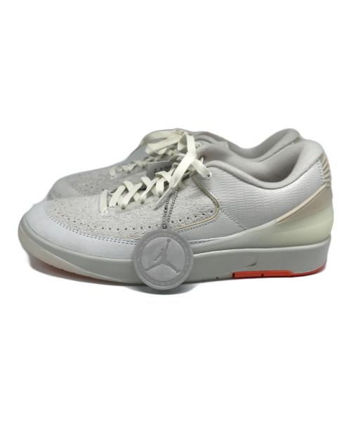NIKE（ナイキ）NIKE (ナイキ) Shelflife (シェルフライフ) Air Jordan 2 Low スニーカー ホワイト サイズ:28.5cm 未使用品の古着・服飾アイテム