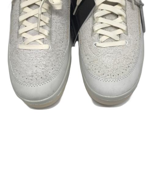 NIKE（ナイキ）NIKE (ナイキ) Shelflife (シェルフライフ) Air Jordan 2 Low スニーカー ホワイト サイズ:28.5cm 未使用品の古着・服飾アイテム