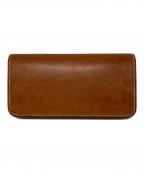 PORTERポーター）の古着「オールレザーウォレット」｜ブラウン