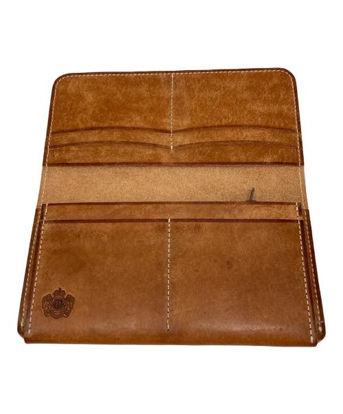 PORTER（ポーター）PORTER (ポーター) オールレザーウォレット ブラウンの古着・服飾アイテム