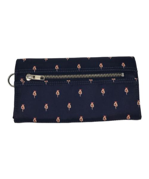 PORTER（ポーター）PORTER (ポーター) UNDERCOVER (アンダーカバー) 長財布 ネイビーの古着・服飾アイテム