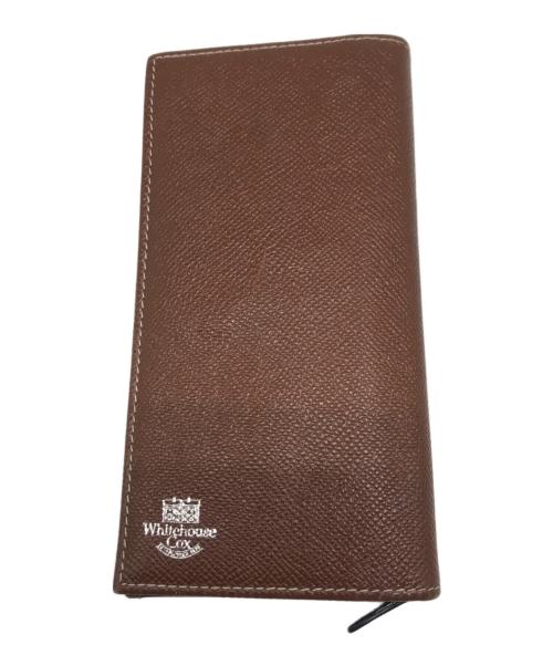 Whitehouse Cox（ホワイトハウスコックス）Whitehouse Cox (ホワイトハウスコックス) 長財布 ブラウンの古着・服飾アイテム