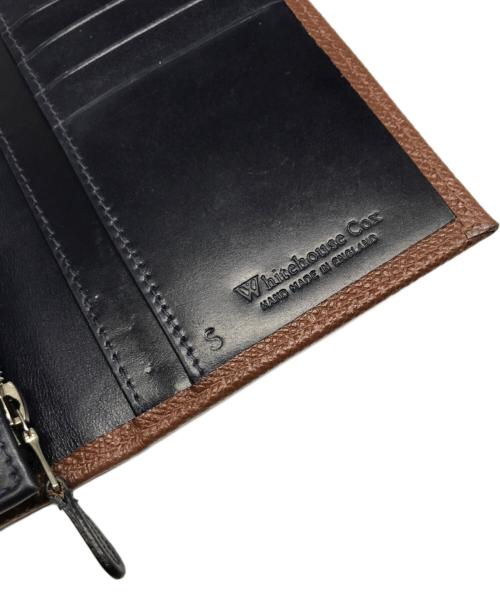 Whitehouse Cox（ホワイトハウスコックス）Whitehouse Cox (ホワイトハウスコックス) 長財布 ブラウンの古着・服飾アイテム