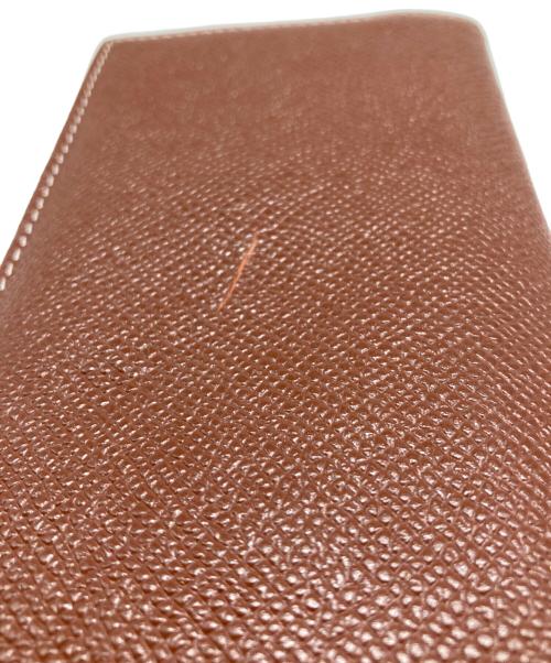 Whitehouse Cox（ホワイトハウスコックス）Whitehouse Cox (ホワイトハウスコックス) 長財布 ブラウンの古着・服飾アイテム