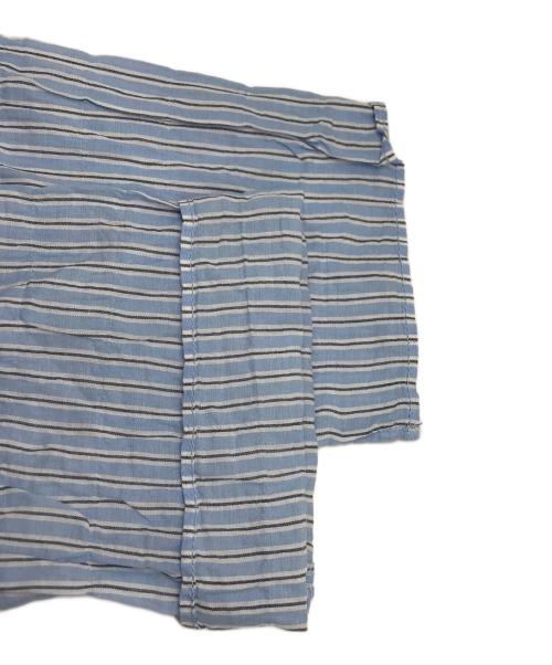 journal standard luxe（ジャーナルスタンダード ラックス）journal standard luxe (ジャーナルスタンダード ラックス) ストライプセーラーシャツ ブルー サイズ:Freeの古着・服飾アイテム