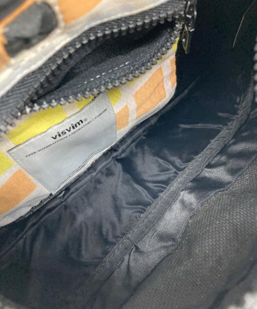 VISVIM（ビズビム）VISVIM (ビズビム) レザー切替ウエストバッグ ブラックの古着・服飾アイテム